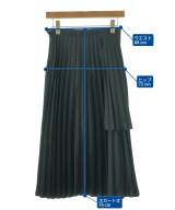 noir kei ninomiya（ノワールケイニノミヤ）ロング・マキシ丈スカート 緑 サイズ:XS レディース/2200632893102