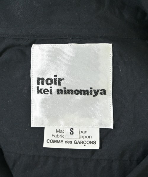 noir kei ninomiya（ノワールケイニノミヤ）カジュアルシャツ 黒 サイズ:S レディース/2200642263339