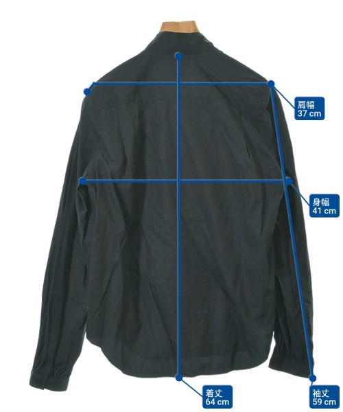 noir kei ninomiya（ノワールケイニノミヤ）カジュアルシャツ 黒 サイズ:S レディース/2200642263339