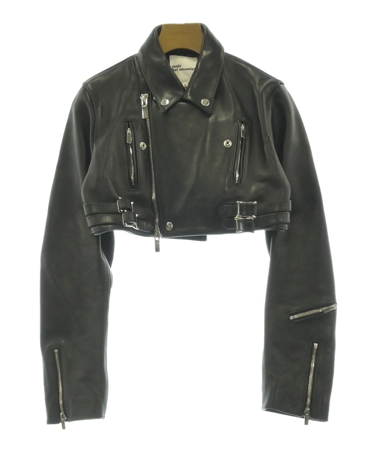 noir kei ninomiya ライダース 黒 2019325F0037 noir kei ninomiya（ノワールケイニノミヤ）ライダース 黒