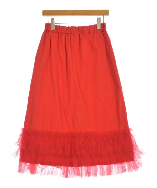 noir kei ninomiya(ノワール　ケイ　ニノミヤ)ロング・マキシ丈スカート 赤 サイズ:S/2200598727060