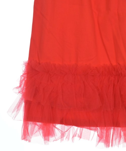 noir kei ninomiya（ノワールケイニノミヤ）ロング・マキシ丈スカート 赤 サイズ:S レディース/2200598727060