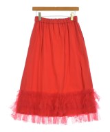 noir kei ninomiya（ノワールケイニノミヤ）ロング・マキシ丈スカート 赤 サイズ:S レディース/2200598727060