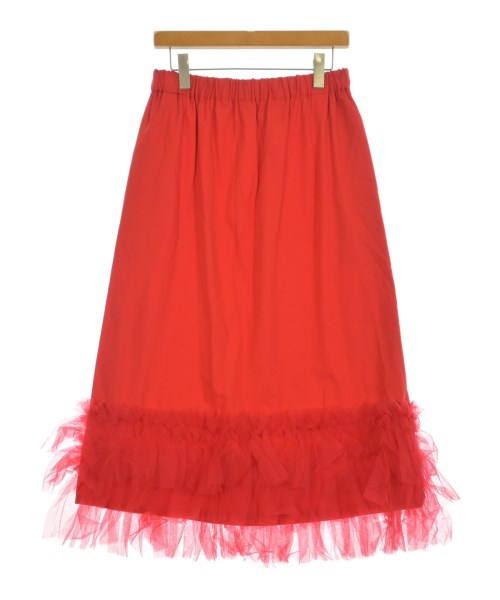 noir kei ninomiya(ノワール　ケイ　ニノミヤ)ロング・マキシ丈スカート 赤 サイズ:M/2200598766151