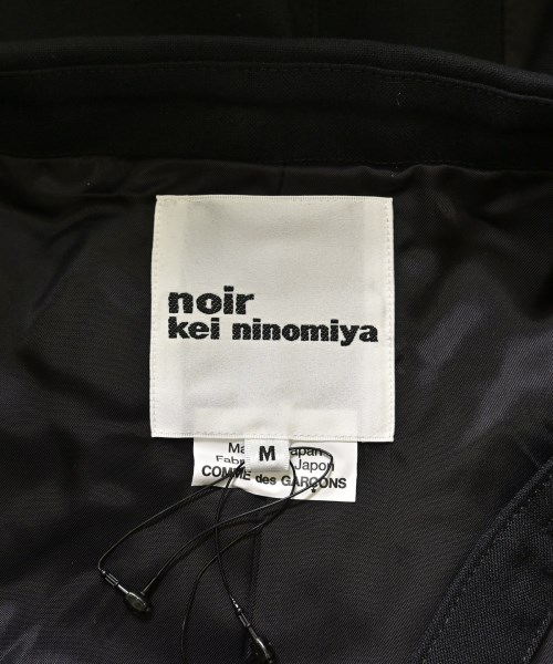 noir kei ninomiya（ノワールケイニノミヤ）カジュアルジャケット 黒 サイズ:M レディース/2200598800046