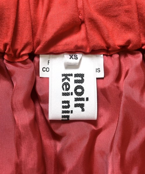 noir kei ninomiya（ノワールケイニノミヤ）ひざ丈スカート 赤 サイズ:XS レディース/2200598804013