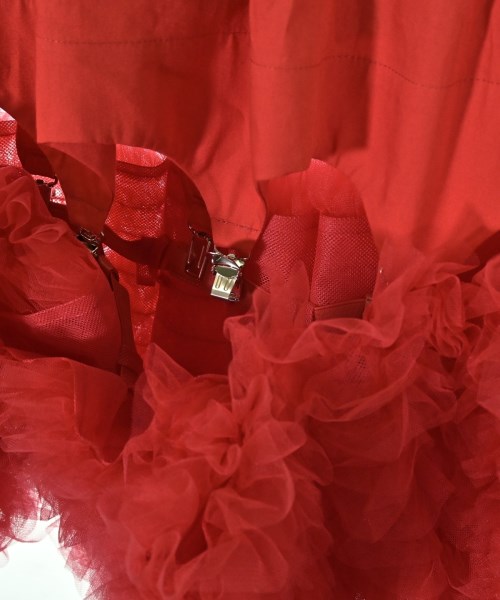 noir kei ninomiya（ノワールケイニノミヤ）ひざ丈スカート 赤 サイズ:XS レディース/2200598804013