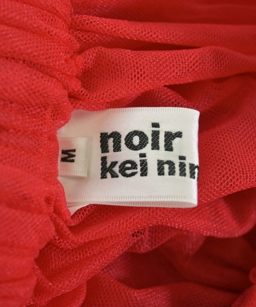 noir kei ninomiya（ノワールケイニノミヤ）ひざ丈スカート 赤 サイズ:M レディース/2200598804020
