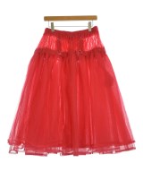 noir kei ninomiya（ノワールケイニノミヤ）ひざ丈スカート 赤 サイズ:M レディース/2200598804020