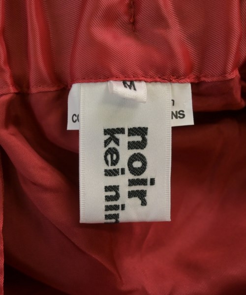 noir kei ninomiya（ノワールケイニノミヤ）オールインワン/サロペット 赤 サイズ:M レディース/2200598804082