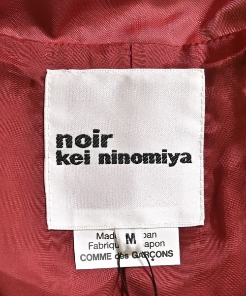 noir kei ninomiya（ノワールケイニノミヤ）カジュアルジャケット 赤 サイズ:XS レディース/2200598804099