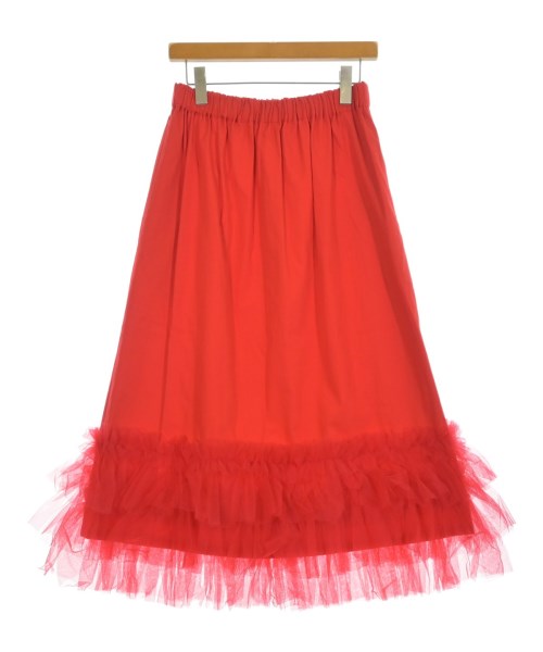 noir kei ninomiya(ノワール　ケイ　ニノミヤ)ロング・マキシ丈スカート 赤 サイズ:S/2200598804105