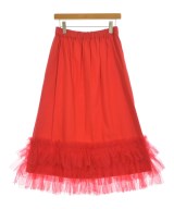 noir kei ninomiya（ノワールケイニノミヤ）ロング・マキシ丈スカート 赤 サイズ:S レディース/2200598804105