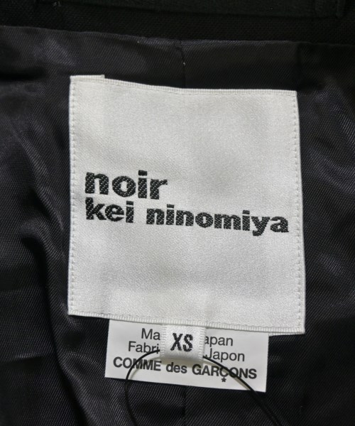 noir kei ninomiya（ノワールケイニノミヤ）カジュアルジャケット 黒 サイズ:XS レディース/2200599083028