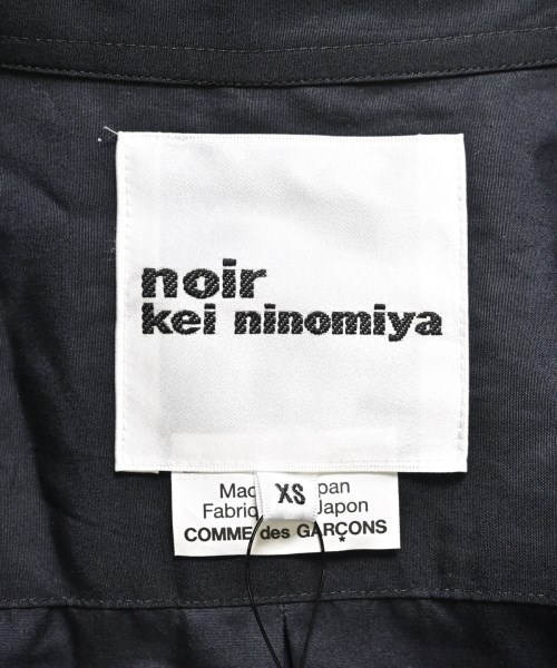 noir kei ninomiya（ノワールケイニノミヤ）カジュアルシャツ 黒 サイズ:XS レディース/2200599427044