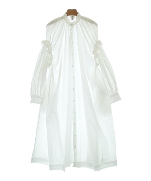 noir kei ninomiya(ノワール　ケイ　ニノミヤ)シャツワンピース 白 サイズ:XS/2200599427075