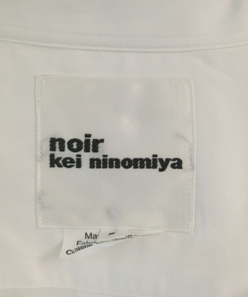 noir kei ninomiya（ノワールケイニノミヤ）シャツワンピース 白 サイズ:S レディース/2200599427082