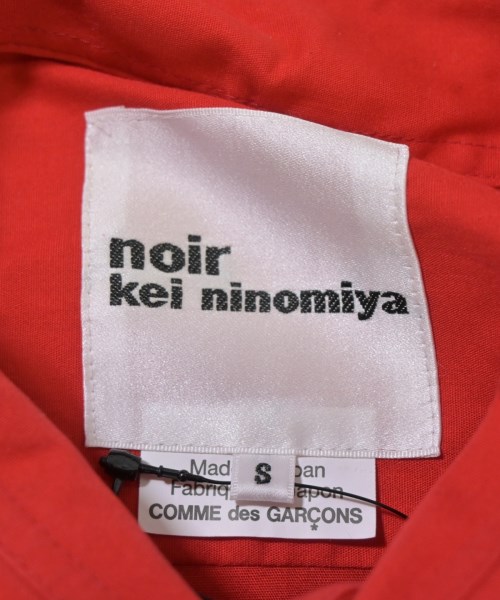 noir kei ninomiya（ノワールケイニノミヤ）カジュアルシャツ 赤 サイズ:S レディース/2200599253049