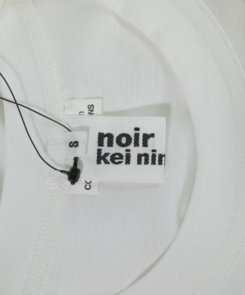 noir kei ninomiya（ノワールケイニノミヤ）Tシャツ・カットソー 白 サイズ:S レディース/2200599253100