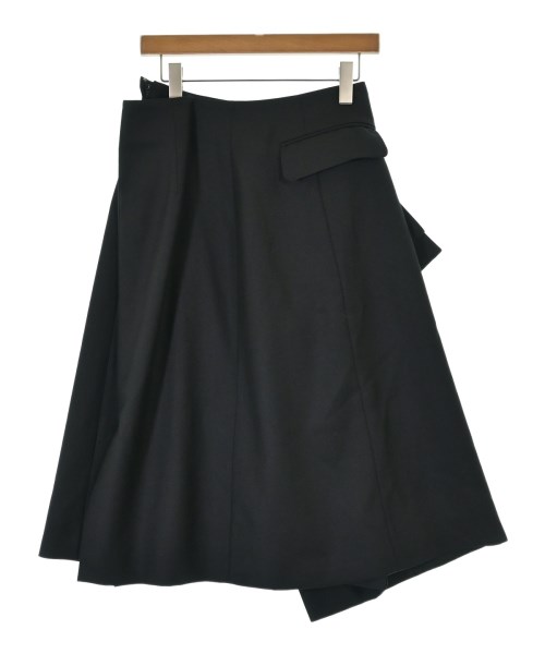 noir kei ninomiya（ノワールケイニノミヤ）ひざ丈スカート 黒 サイズ:XS レディース/2200599253155