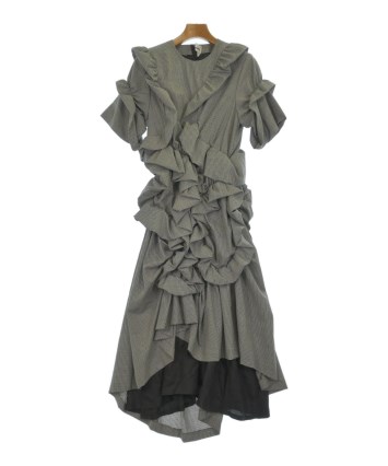 noir kei ninomiya ワンピース 白 2019325L0011 noir kei ninomiya(ノワールケイニノミヤ)ワンピース 黒