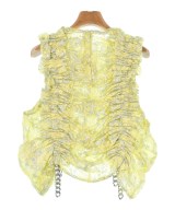 noir kei ninomiya（ノワールケイニノミヤ）ベスト 黄 サイズ:S レディース/2200546608083