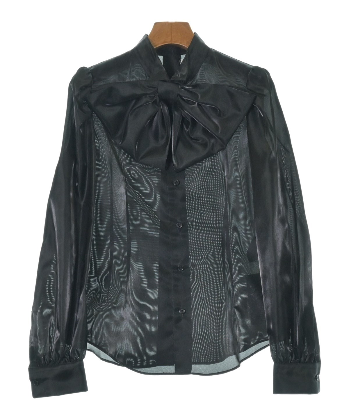 noir kei ninomiya（ノワールケイニノミヤ）ブラウス 黒 サイズ:S