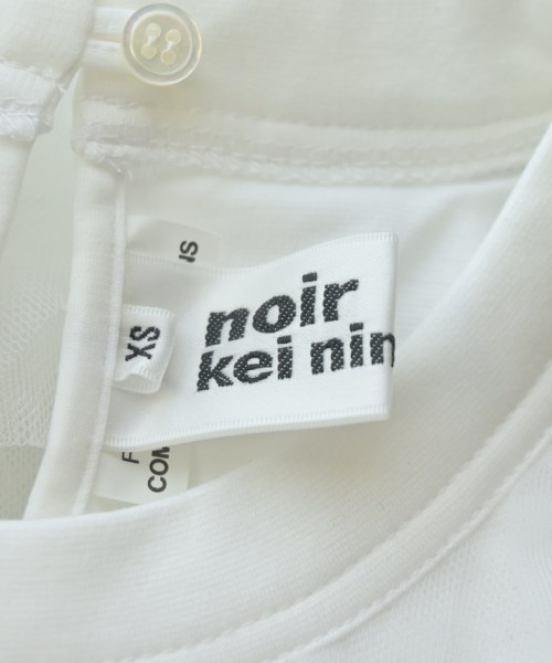 noir kei ninomiya（ノワールケイニノミヤ）Tシャツ・カットソー 白 サイズ:XS レディース/2200548446324