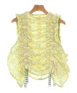 noir kei ninomiya（ノワールケイニノミヤ）ベスト 黄 サイズ:S レディース/2200550587138