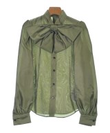 noir kei ninomiya（ノワールケイニノミヤ）ブラウス 緑 サイズ:XS レディース/2200550753014