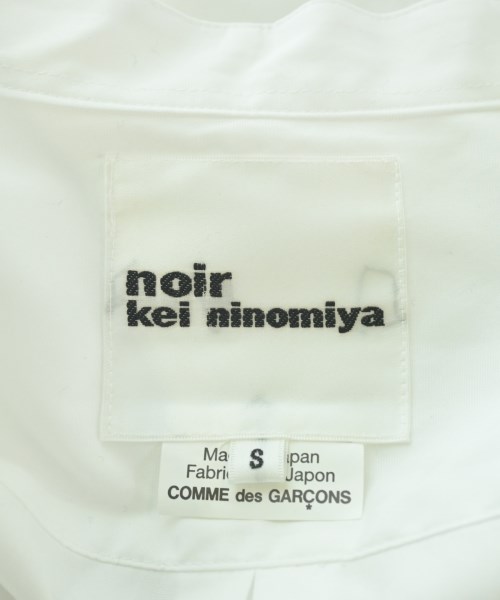 noir kei ninomiya（ノワールケイニノミヤ）カジュアルシャツ 白 サイズ:S レディース/2200552538053