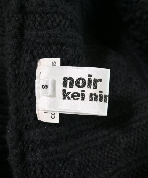 noir kei ninomiya（ノワールケイニノミヤ）ニット・セーター 黒 サイズ:S レディース/2200621609011