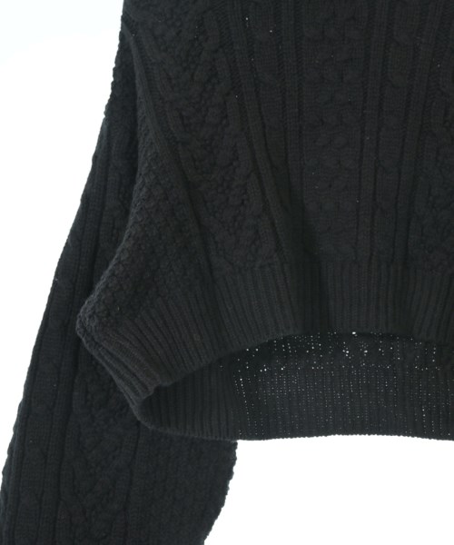 noir kei ninomiya（ノワールケイニノミヤ）ニット・セーター 黒 サイズ:S レディース/2200621609011