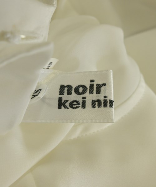 noir kei ninomiya（ノワールケイニノミヤ）ブラウス 白 サイズ:XS レディース/2200613097239