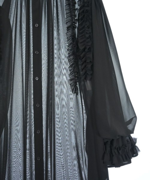 noir kei ninomiya（ノワールケイニノミヤ）シャツワンピース 黒 サイズ:S レディース/2200622114057