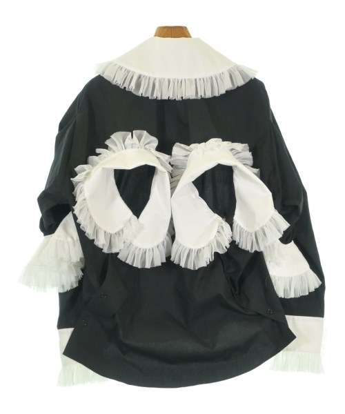 noir kei ninomiya（ノワールケイニノミヤ）カジュアルシャツ 黒 サイズ:S レディース/2200622114071