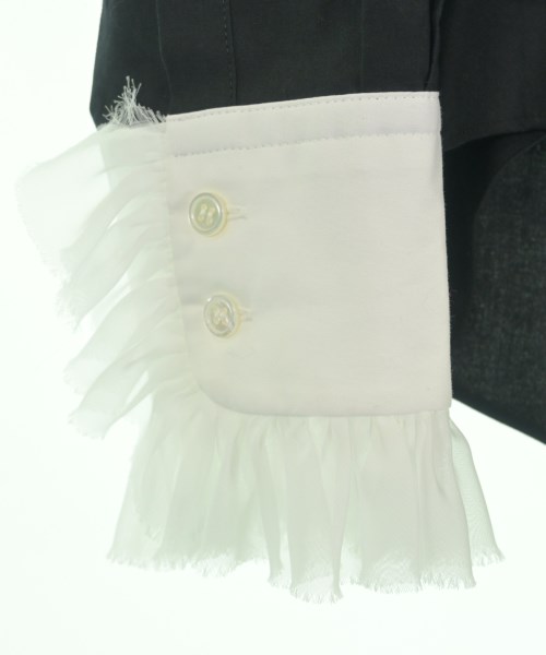 noir kei ninomiya（ノワールケイニノミヤ）カジュアルシャツ 黒 サイズ:S レディース/2200622114071