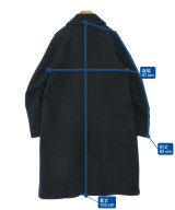 noir kei ninomiya（ノワールケイニノミヤ）ステンカラーコート 黒 サイズ:S レディース/2200621074017