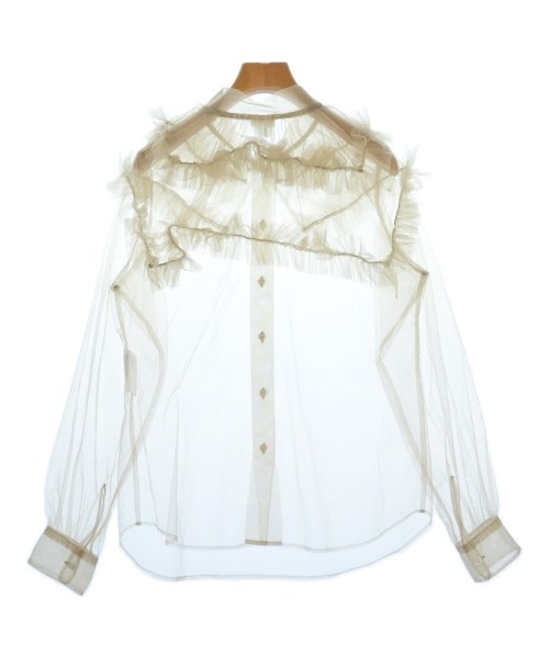 noir kei ninomiya（ノワールケイニノミヤ）ブラウス ベージュ サイズ:S レディース/2200623268070