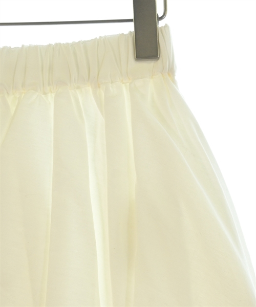 noir kei ninomiya（ノワールケイニノミヤ）ロング・マキシ丈スカート 白 サイズ:XS レディース/2200623422045