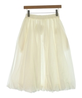 noir kei ninomiya（ノワールケイニノミヤ）ロング・マキシ丈スカート 白 サイズ:XS レディース/2200623422045