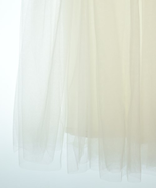 noir kei ninomiya（ノワールケイニノミヤ）ロング・マキシ丈スカート 白 サイズ:XS レディース/2200623422052