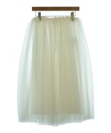 noir kei ninomiya（ノワールケイニノミヤ）ロング・マキシ丈スカート 白 サイズ:XS レディース/2200623422052