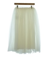 noir kei ninomiya（ノワールケイニノミヤ）ロング・マキシ丈スカート 白 サイズ:XS レディース/2200623422052