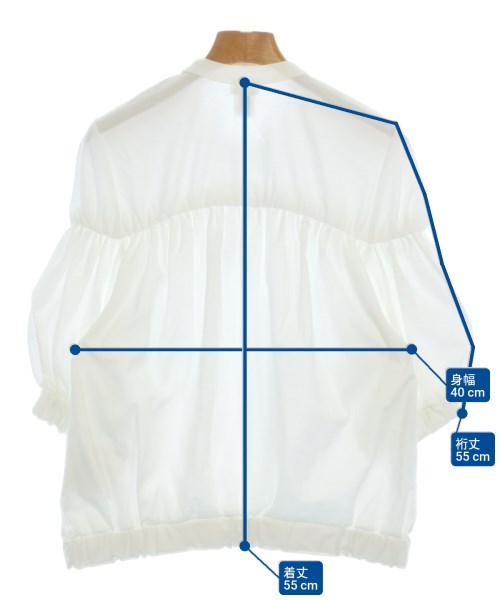 noir kei ninomiya（ノワールケイニノミヤ）Tシャツ・カットソー 白 サイズ:XS レディース/2200623422069