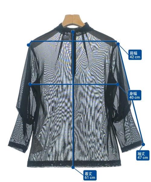 noir kei ninomiya（ノワールケイニノミヤ）Tシャツ・カットソー 黒 サイズ:L レディース/2200623640029