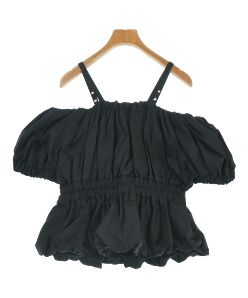 noir kei ninomiya（ノワールケイニノミヤ）カジュアルシャツ 黒 サイズ:S レディース/2200624309055