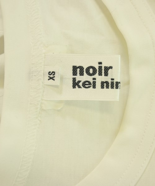 noir kei ninomiya（ノワールケイニノミヤ）Tシャツ・カットソー 白 サイズ:XS レディース/2200615090245