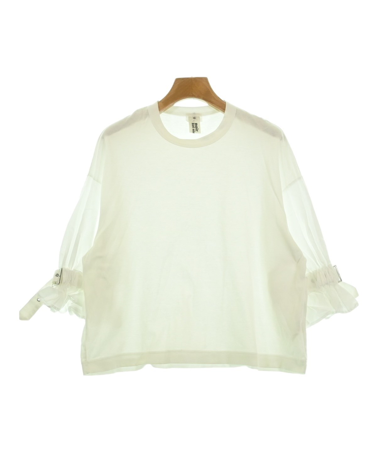 noir kei ninomiya（ノワールケイニノミヤ）Tシャツ・カットソー 白