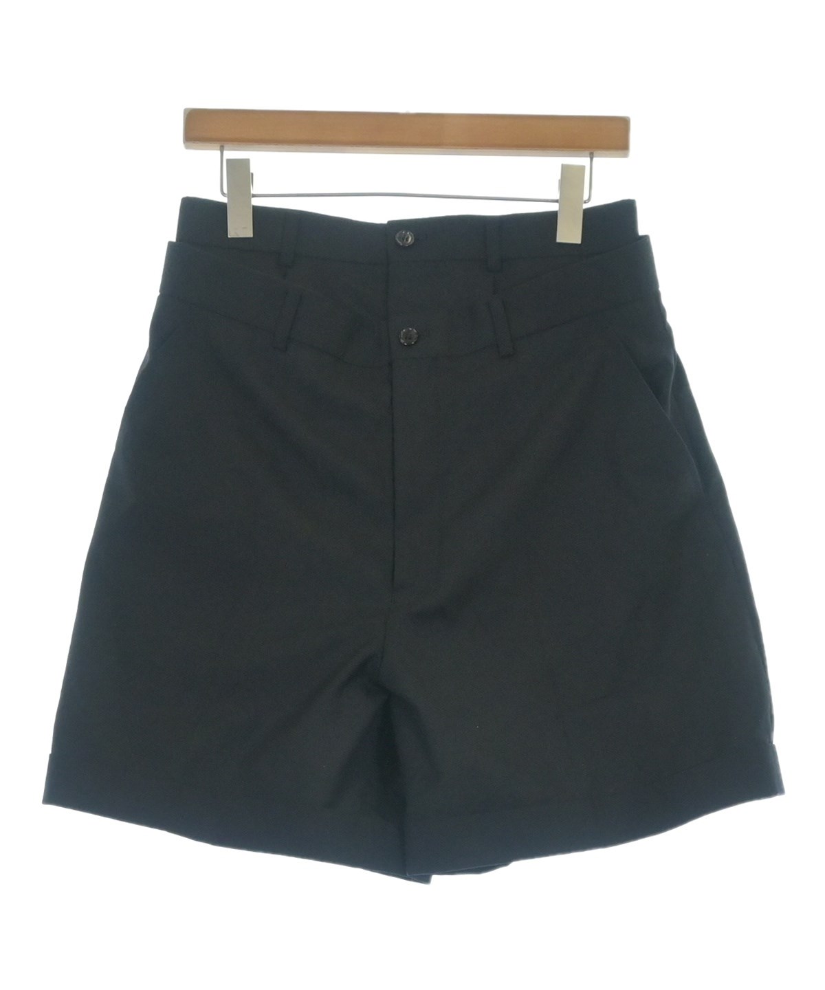 noir kei ninomiya ノワールケイニノミヤ クロップドパンツ XS Noir Kei Ninomiya セーフティピン パンツ | ブラック | FARFETCH JP